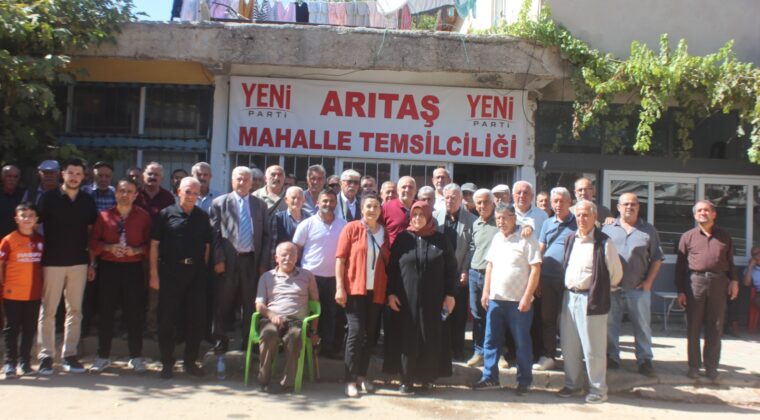YENİ Parti Türkiye’de ilk Mahalle Temsilciliğini Afşin’e bağlı Arıtaş Mahallesinde açtı.