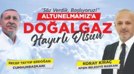 ALTUNELMA’DA DOĞALGAZ ÇALIŞMALARI DEVAM EDİYOR.