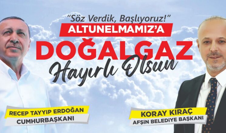 ALTUNELMA’DA DOĞALGAZ ÇALIŞMALARI DEVAM EDİYOR.