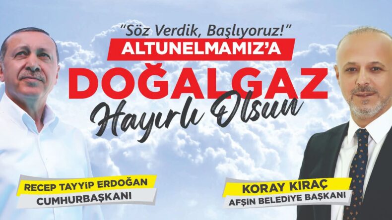 ALTUNELMA’DA DOĞALGAZ ÇALIŞMALARI DEVAM EDİYOR.