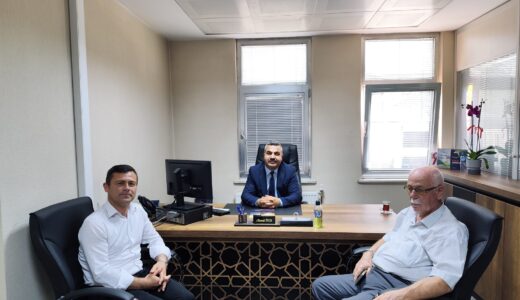 Afşin Vergi Dairesi Müdürü Ahmet İpek görevine başladı.