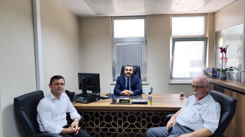 Afşin Vergi Dairesi Müdürü Ahmet İpek görevine başladı.