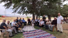 Afşinli Hacılar Rabia Parkı’nda Buluştu: Şehrimizin Selameti İçin Dua Ettiler.
