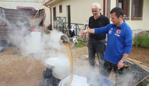 Afşin’de Üzüm Pekmezi Yapma Telaşı Başladı!
