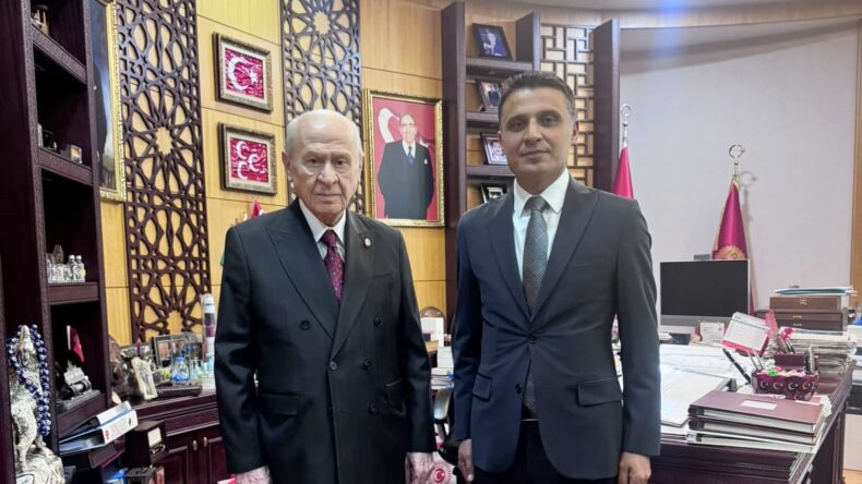 Aziz Kömürcü’den MHP Genel Başkanı Devlet Bahçeli’ye ziyaret.