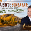 AFŞİN’DE SONBAHAR: HER MEVSİM BAŞKA GÜZEL MEMLEKETİM.