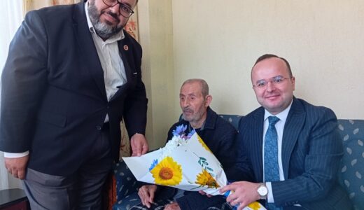 Kaymakam Arslantürk’ten Emekli Din Görevlilerine Vefa Ziyareti!