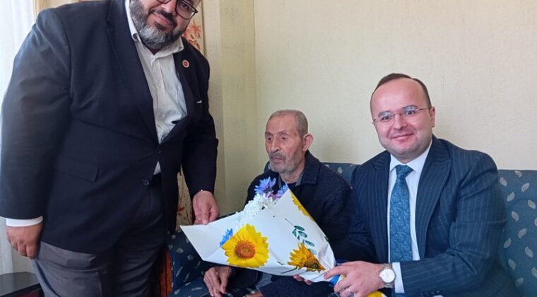 Kaymakam Arslantürk’ten Emekli Din Görevlilerine Vefa Ziyareti!