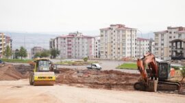 Tömek Kavşağı’nda Trafiği Rahatlatacak Projeye Start Verildi.