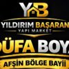 Düfa Boya’nın Bölge Bayiliği Yıldırım Başaran Yapı Market’te.
