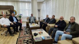 Merkez Yayın Grubu ve GÖNÜLDER’den Furkan Osman Karatut’a Hayırlı olsun ziyareti.