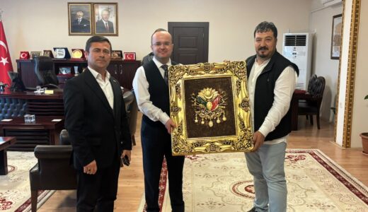 KAYMAKAM ARSLANTÜRK’E ANLAMLI ZİYARET.