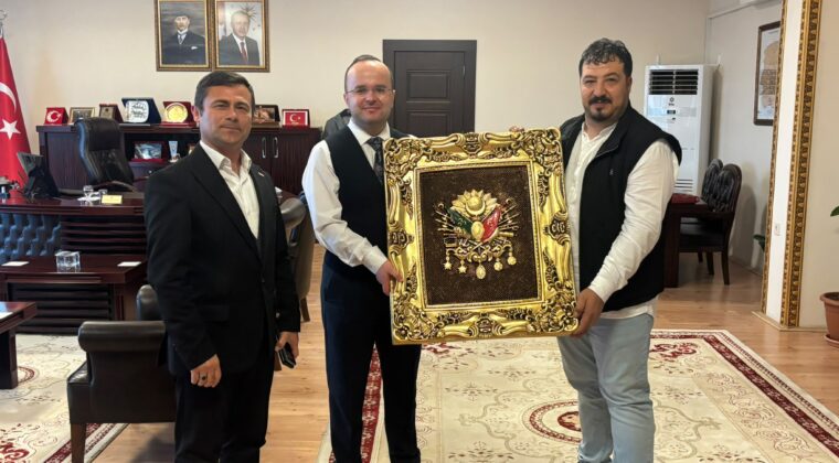 KAYMAKAM ARSLANTÜRK’E ANLAMLI ZİYARET.