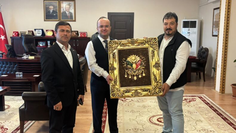 KAYMAKAM ARSLANTÜRK’E ANLAMLI ZİYARET.