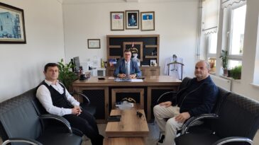 GÖNÜLDER’den Ali Temel’e hayırlı olsun ziyareti.