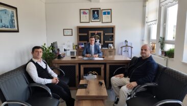 GÖNÜLDER’den Ali Temel’e hayırlı olsun ziyareti.
