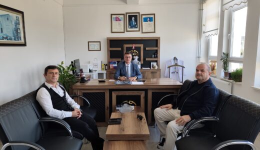 GÖNÜLDER’den Ali Temel’e hayırlı olsun ziyareti.