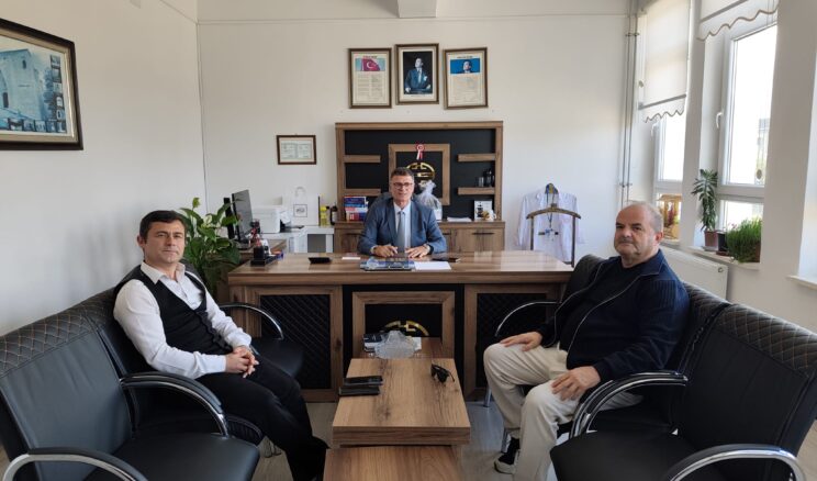 GÖNÜLDER’den Ali Temel’e hayırlı olsun ziyareti.