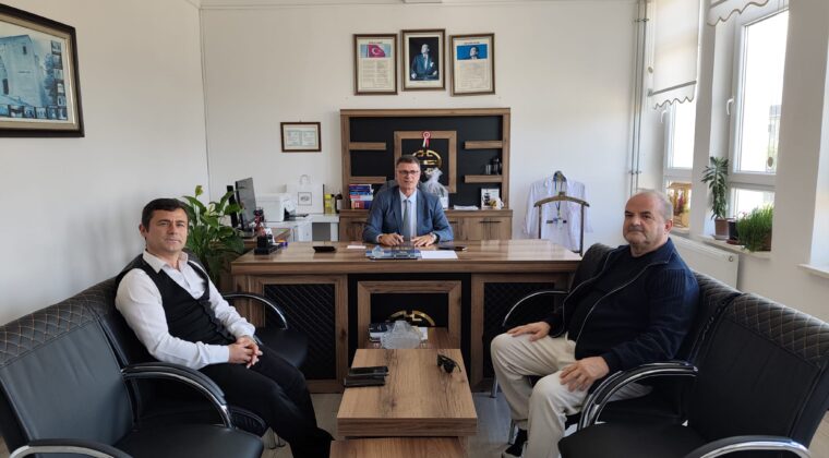 GÖNÜLDER’den Ali Temel’e hayırlı olsun ziyareti.