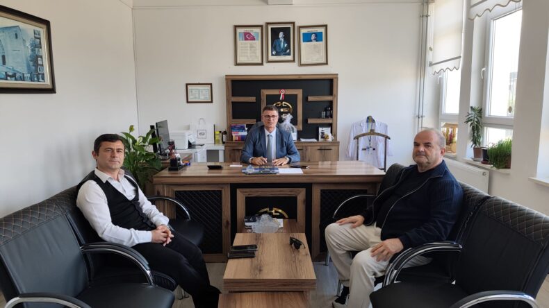 GÖNÜLDER’den Ali Temel’e hayırlı olsun ziyareti.