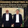 Afşin Belediye Başkan Adayı Adem Yıldız’ın babası Halit Yıldız vefat etti.