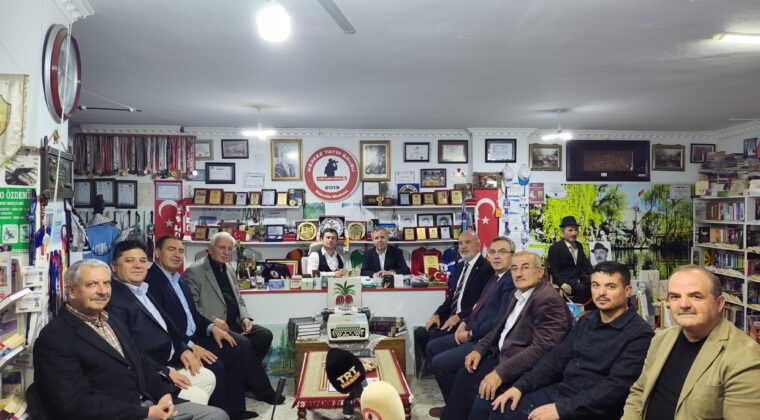 Türk Ocaklarından Haberin Merkezine ziyaret.