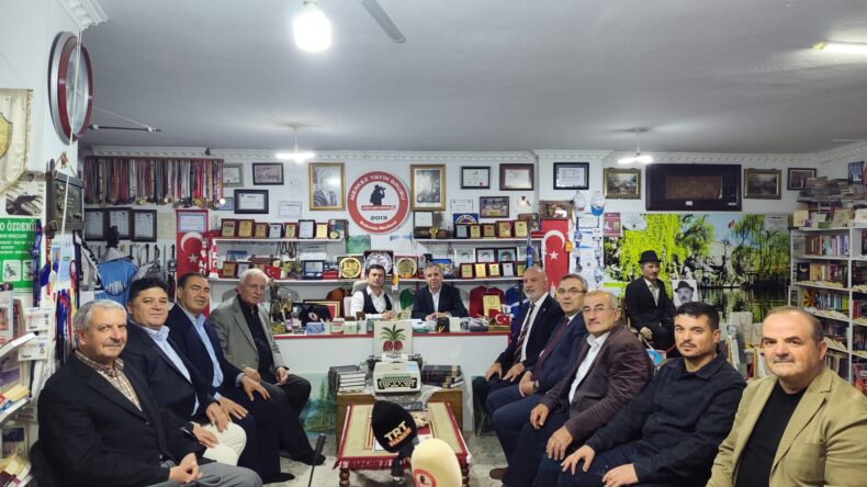 Türk Ocaklarından Haberin Merkezine ziyaret.